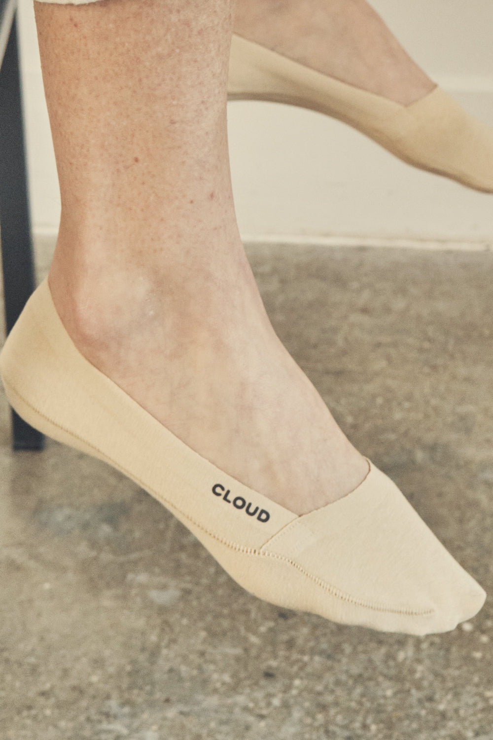 CLOUD Premium No Show Socks Low Cut_Beige