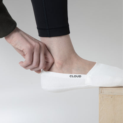 CLOUD Premium Organic Terry No Show Socks